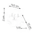 Wymiary oprawy A572-Wezo
