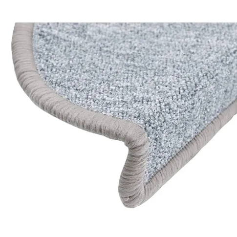 Jasnoszary dywanik na schody Bilef 5X