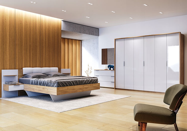 Wizualizacja z meblami z kolekcji Azarox