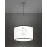 Lampa wisząca dla dziewczynki A583-Asteva