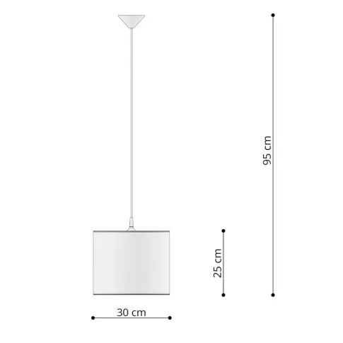 Rozmiar lampy A590-Hixa
