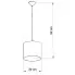 Rozmiar lampy A594-Boxa