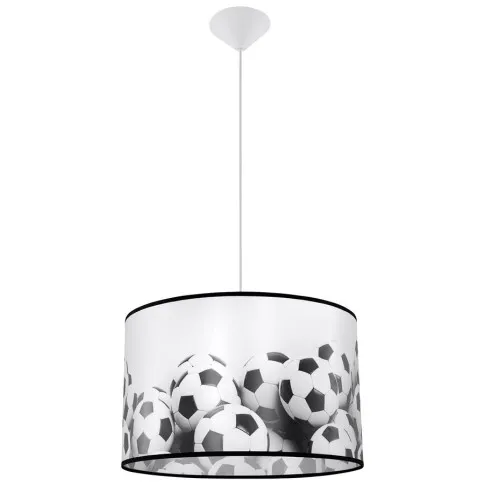 Lampa wisząca z abażurem dla dzieci football A597-Eklosa
