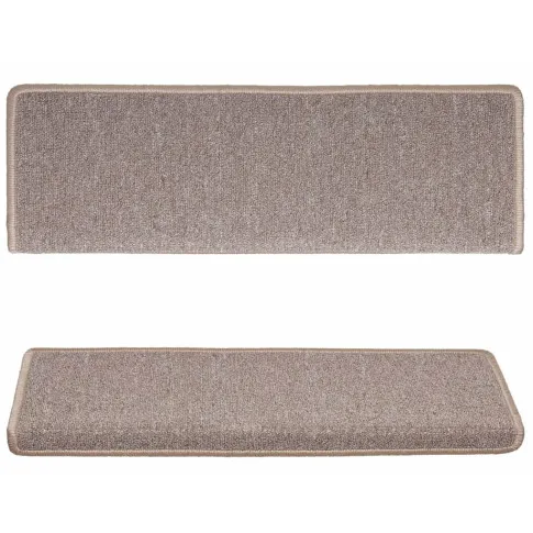 Komplet dywaników na schody Bilef 7X kolor jasnobrązowy