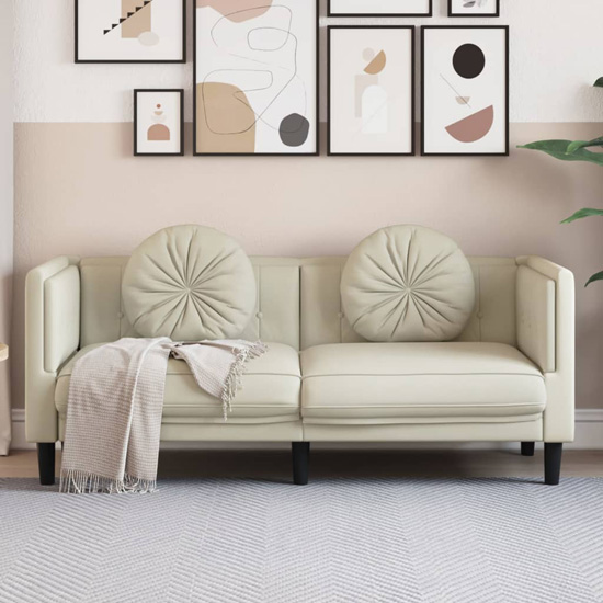 Kremowa sofa do salonu Panda 4X