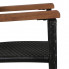 Podłokietniki krzesła z zestawu mebli ogrodowych Conat 3X