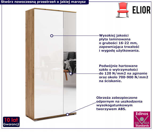 Nowoczesna szafa Zenta 9X