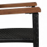 Podłokietniki krzesła z zestawu mebli ogrodowych Conat 4X