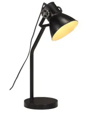 Czarna loftowa lampa stołowa M001 - Nona w sklepie Edinos.pl