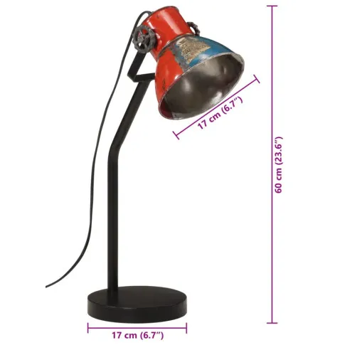 wymiary lampy stołowej Nona