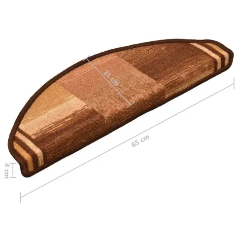 Wymiary brązowego dywanika Tamsen 3X