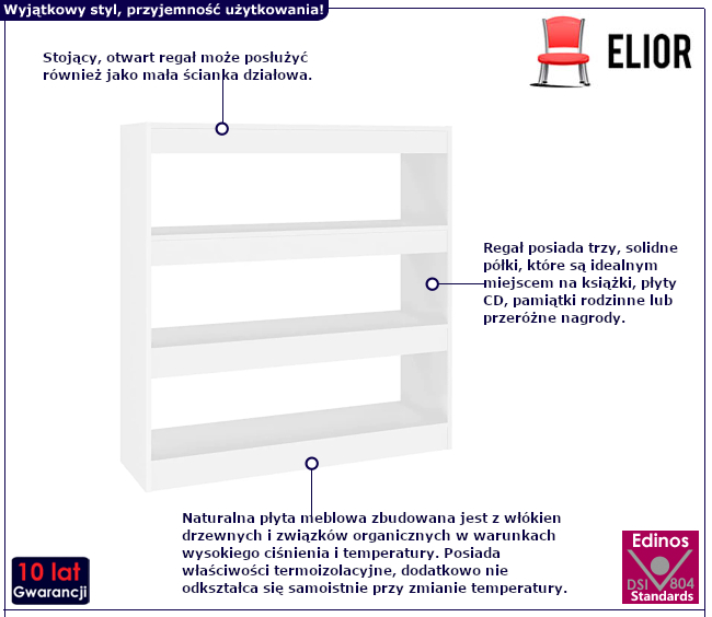 Regał na książki Arvores