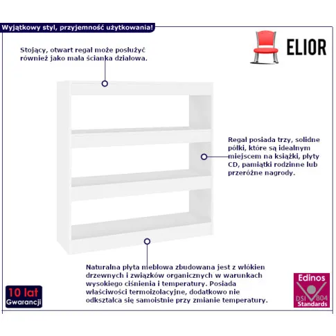 Blossom biały regał