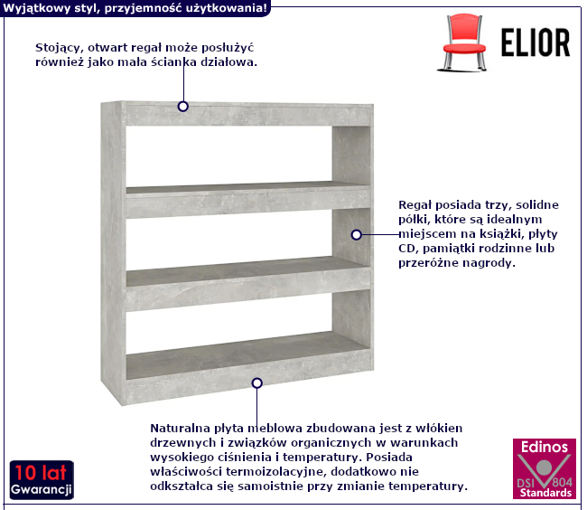 Regał na książki Arvores