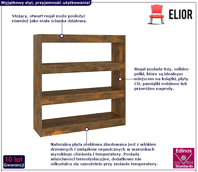 Regał na książki Arvores