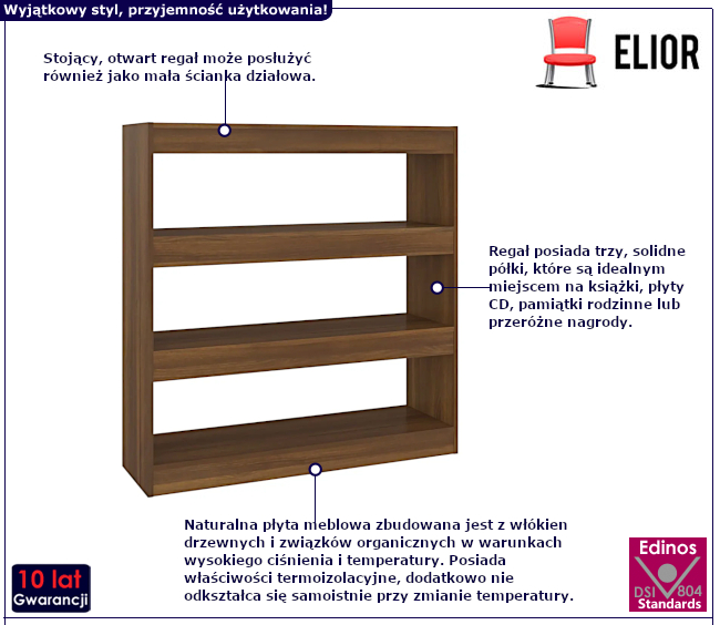 Regał na książki Arvores
