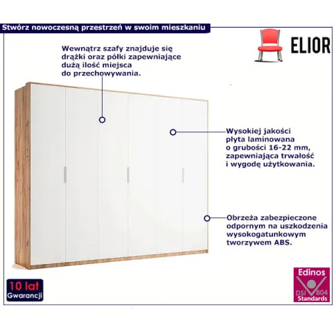 Nowoczesna duża szafa Azarox 19X