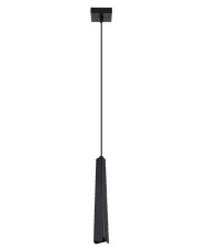 Czarna metalowa lampa wisząca nad wyspę - A609-Zana w sklepie Edinos.pl