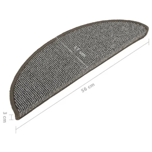 Wymiary szarego dywanika Ilefi 3X