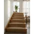 Zestaw 15 jasnobrązowych dywanowych nakładek na schody   Ava 3X