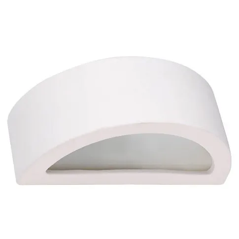 Biały ceramiczny nowoczesny kinkiet A617-Etin