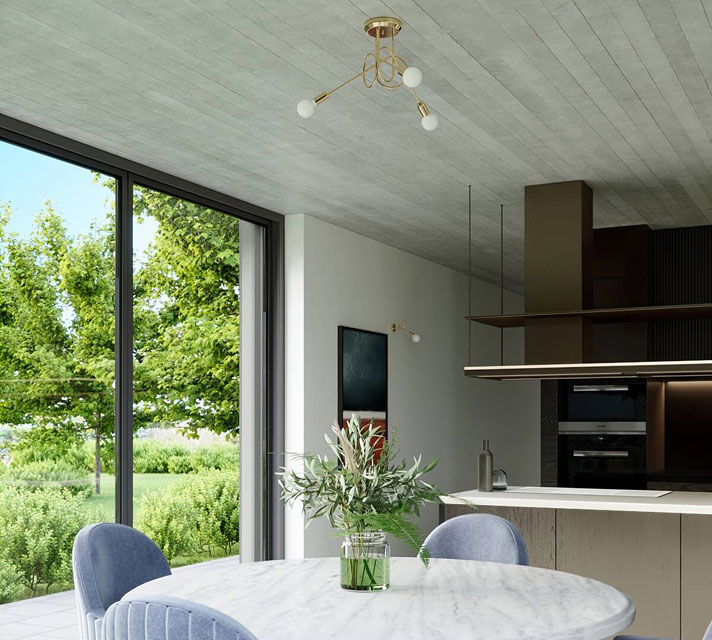 Loftowy złoty żyrandol supeł A619-Mobia