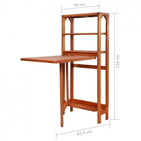 wymiary rozłożonego regału z zestawu Jill