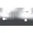 Biała industrialna lampa sufitowa A626-Brif