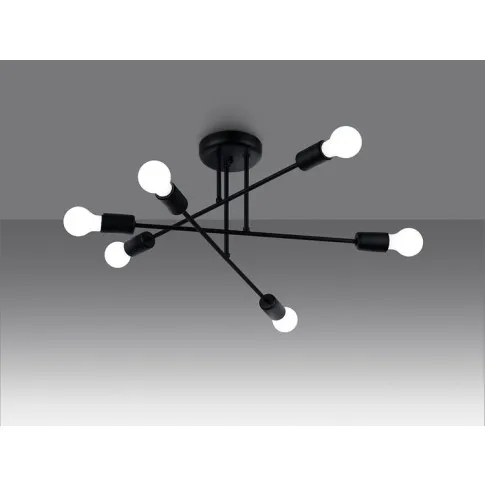 Metalowa lampa industrialna bez kloszy A633-Tefo