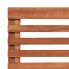 Szczegółowe zdjęcie nr 7 produktu Zestaw drewnianych mebli ogrodowych Alyssa - brązowy