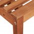 Szczegółowe zdjęcie nr 8 produktu Zestaw drewnianych mebli ogrodowych Alyssa - brązowy