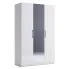 3-drzwiowa biała szafa uchylna Vestirox 12X