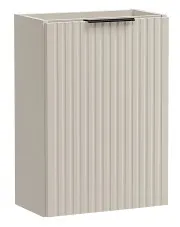 Beżowa ścienna szafka umywalkowa 40 cm - Iconic 3X w sklepie Edinos.pl
