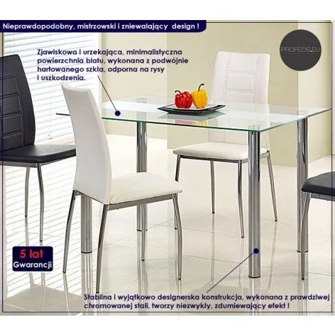 Fotografia Stół szklany Leggio z kategorii Stoły