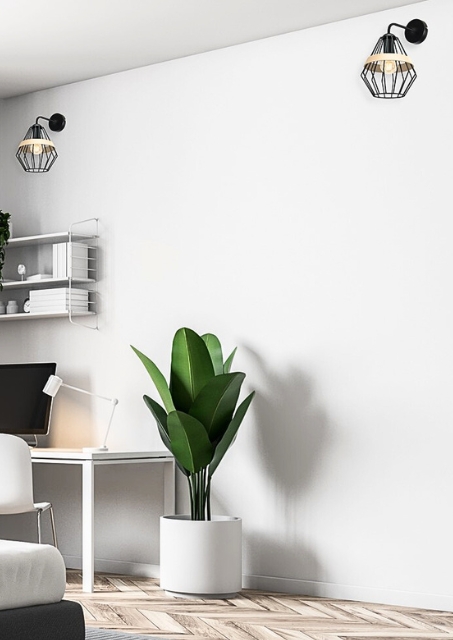 Loftowa lampa ścienna - K548-Graso