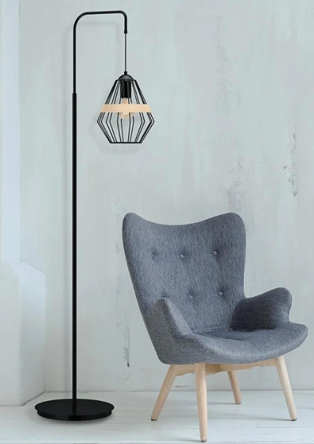 Loftowa lampa podłogowa - M129-Jarina