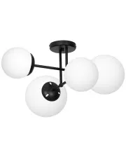 Nowoczesna lampa sufitowa z okrągłymi kloszami - K552-Olseo w sklepie Edinos.pl