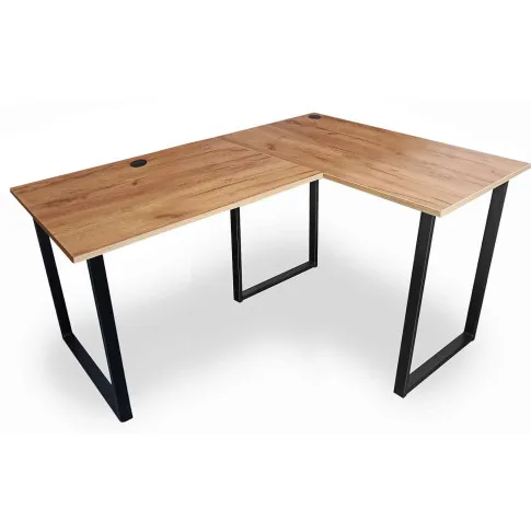 Biurko industrialne narożne minimalistyczne 150x90x60 Irvo