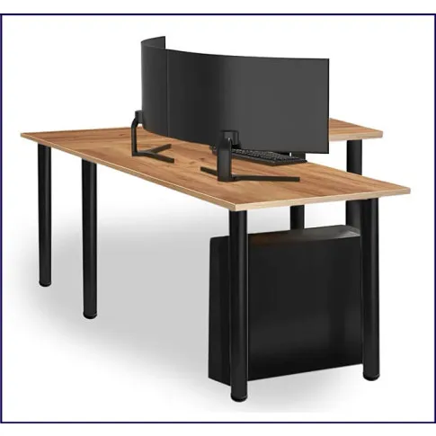 Loftowe biurko narożne Kogito