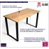 Loftowe biurko do pracy 120x60 Imet
