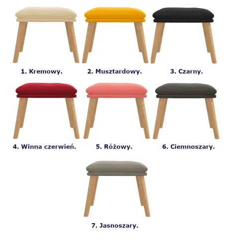 Kolory podnóżka Serella