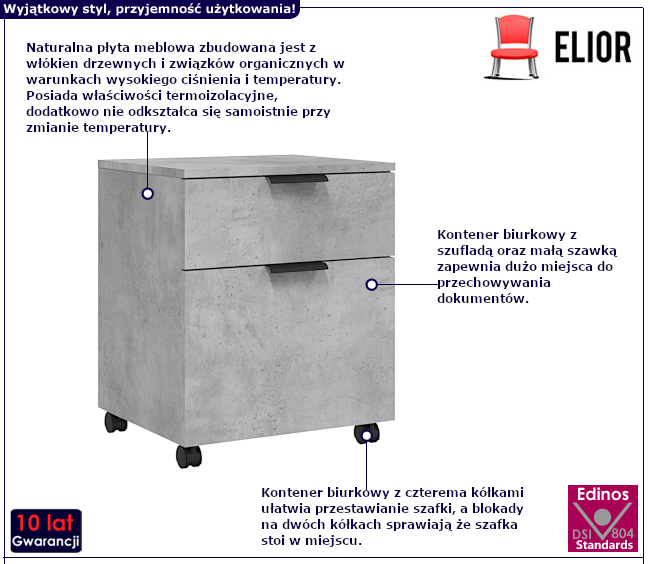 Szafka na dokumenty Rafisto