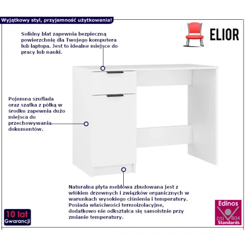 Imebra białe biurko