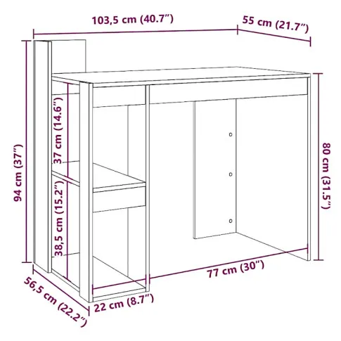 Praxon solidne biurko