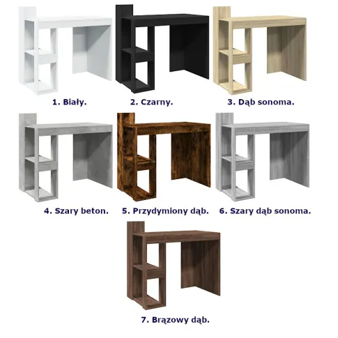 Kolory biurka Praxon