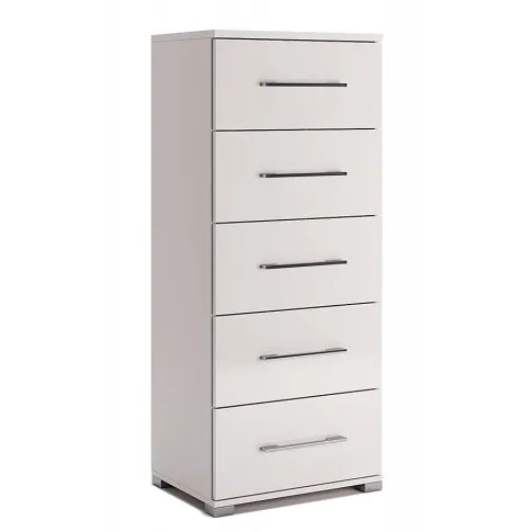Biała komoda słupek Vestirox 26X