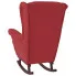 Bujany fotel tapicerowany Olet