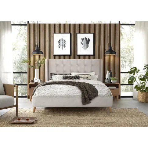 Wizualizacja wnętrza z łóżkiem Perfox