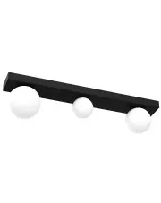 Podłużny czarny plafon K561-Asante w sklepie Edinos.pl