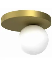 Złota mała lampa sufitowa - K562-Asante w sklepie Edinos.pl